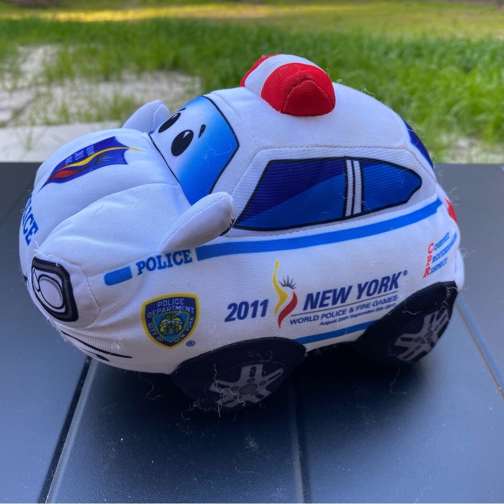 BRONX TOYS NYPD Patrol Car Plush City of New York Official NYC Brand
